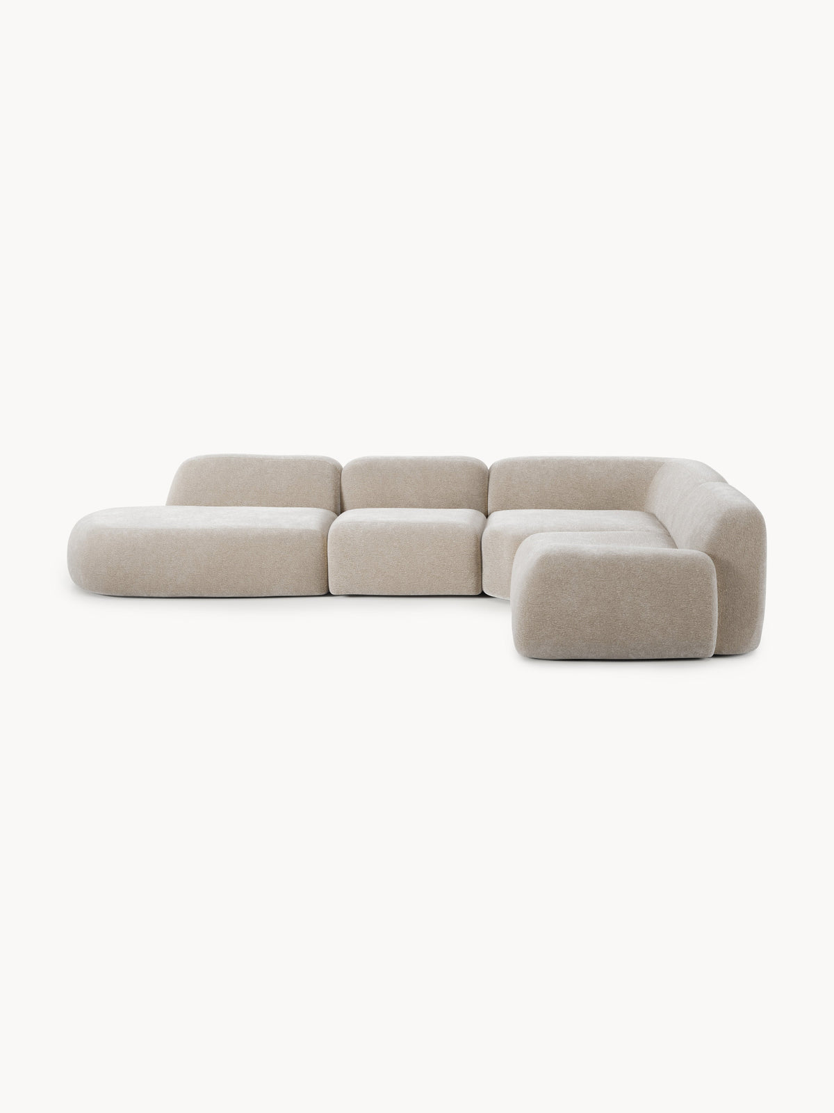 Wolka XL Modular Corner Sofa with Chaise Longue