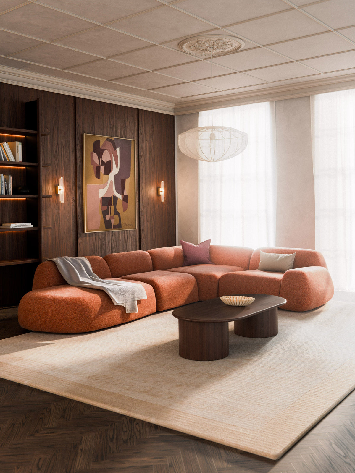 Wolka XL Modular Corner Sofa with Chaise Longue